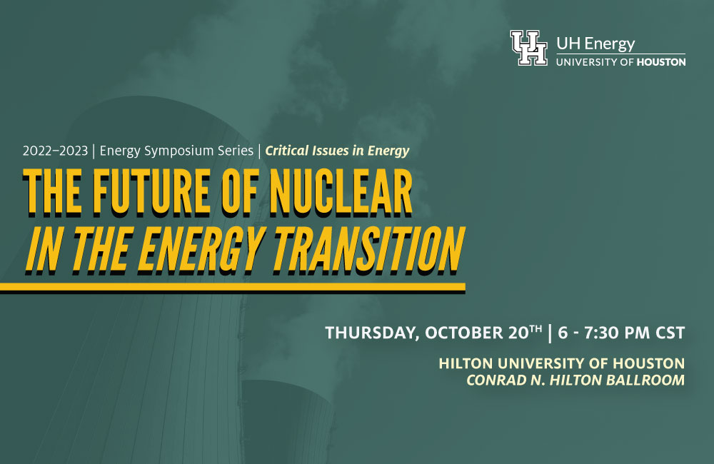 Oct. 20 Symposium: The Future of Nuclear in the Energy Transition