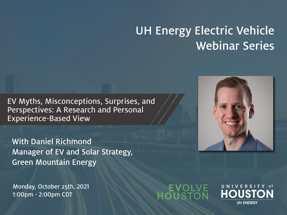 EV Webinar Series: EV Myths, Misconceptions, Surprises, and Perspectives: A Research- and Personal Experience-Based View Image