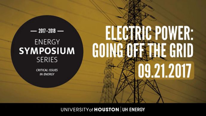 Click this image to view the 'UH Energy Symposium Series | Electric Power: Going Off The Grid' presentation