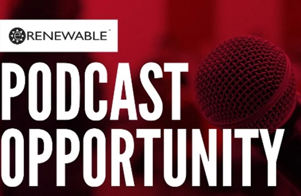 eRENEWABLE Podcast Competition Image