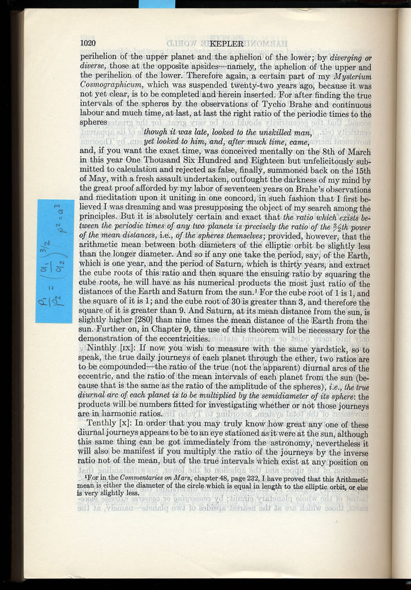 kepler 3rd law