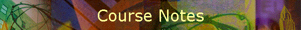 Course Notes